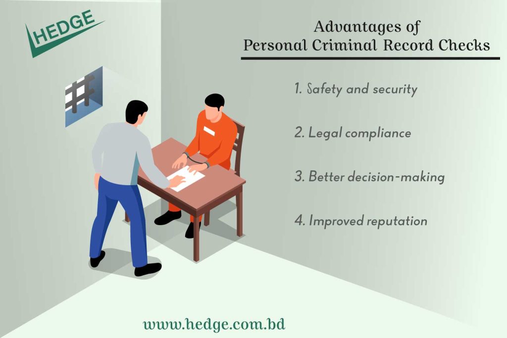 Personal criminal record check