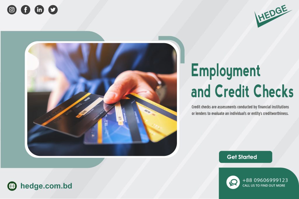 Employment and Credit Checks